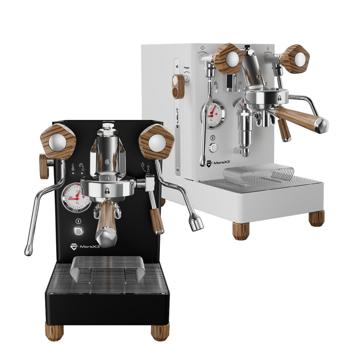 Lelit Mara X3 Farbvarianten Edelstahl Schwarz Weiss - Coffee Coaching Club 3