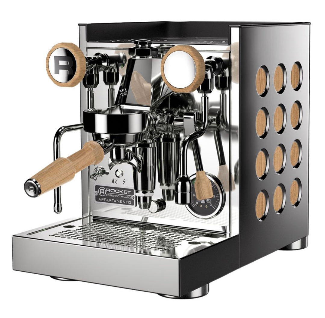 Rocket Appartamento TCA wood elements – side view - Coffee Coaching Club 3