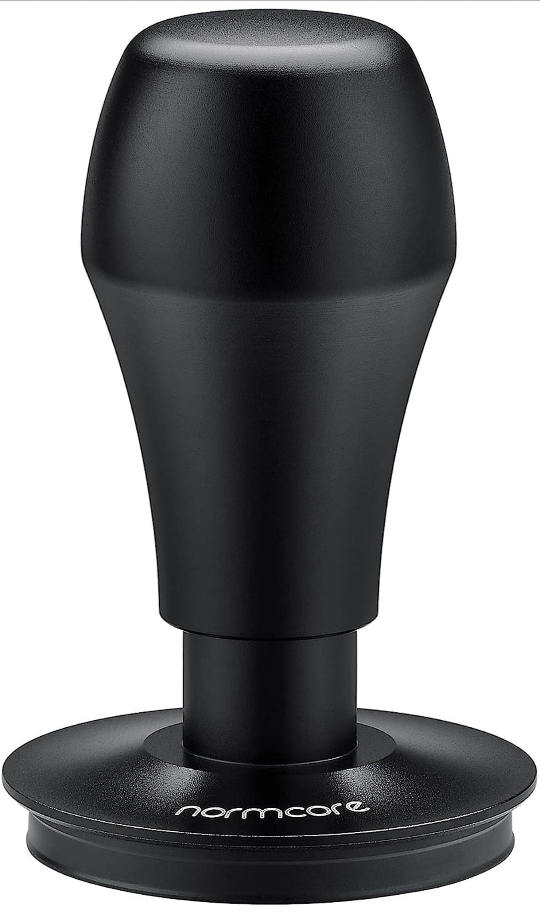 Tamper à pression régulée Normcore en titane PVD 58.5 mm – avec support - Coffee Coaching Club