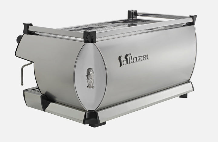 La Marzocco GB5 AV 3-gruppig – Seitenansicht – Coffee Coaching Club 2
