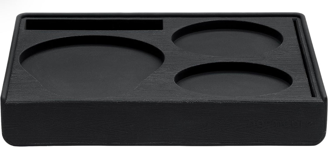Normcore Tamping Station compacta, vista detallada – Coffee Coaching Club 6