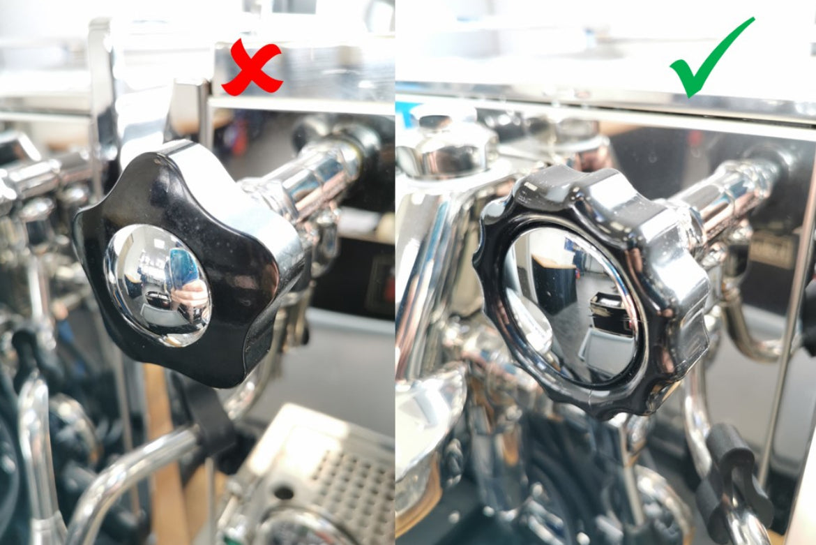 Rocket Drehgriff-Deckel ohne Logo Detail – Coffee Coaching Club 2