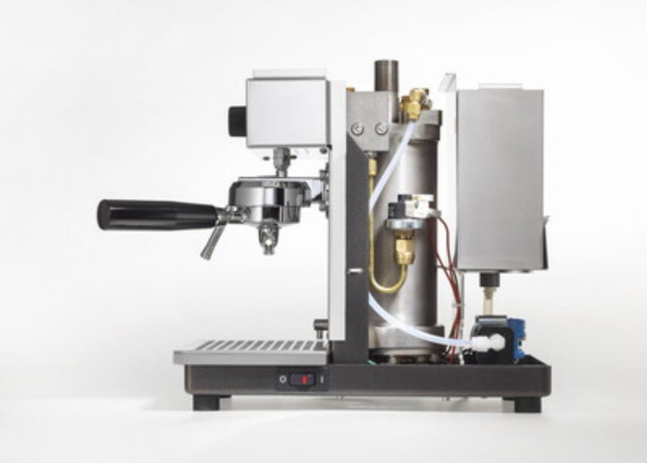 Olympia Express Maximatic espresso et vapeur de lait en parallèle – Coffee Coaching Club 8