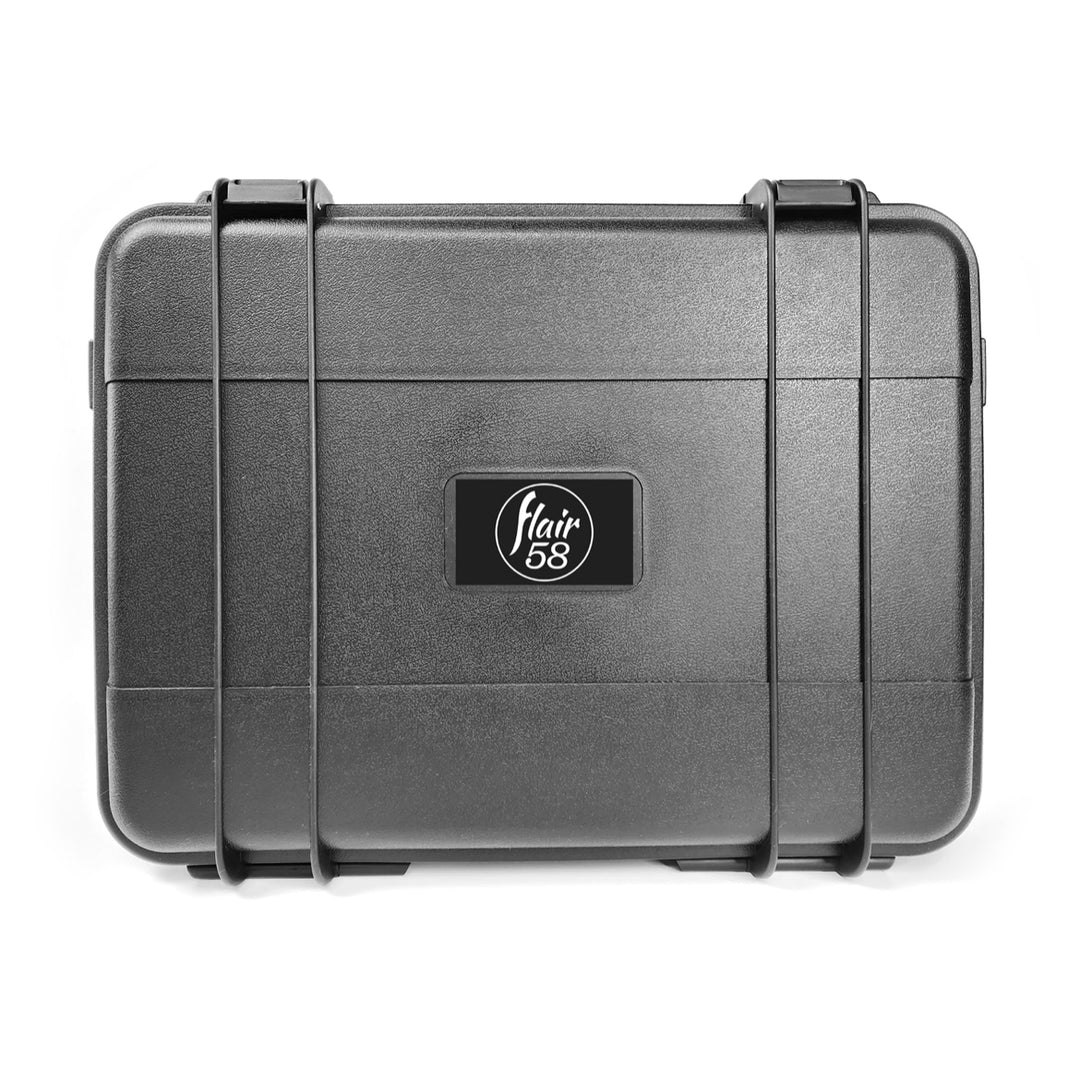 Flair 58 Hard Travel Case avec mousse découpée sur mesure – Coffee Coaching Club 2