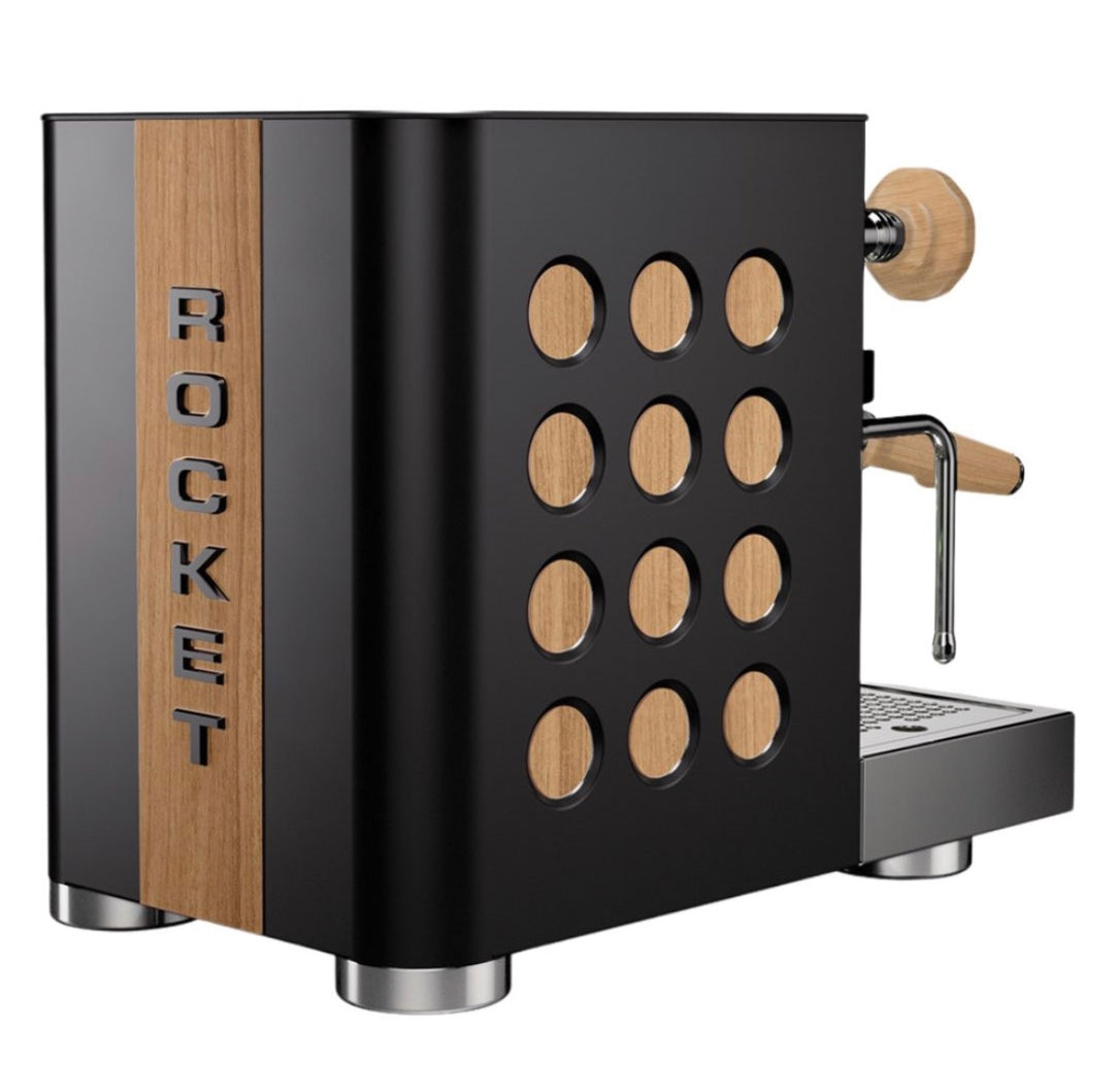 Rocket Appartamento TCA with wood elements heat exchanger espresso machine – Coffee Coaching Club 7
