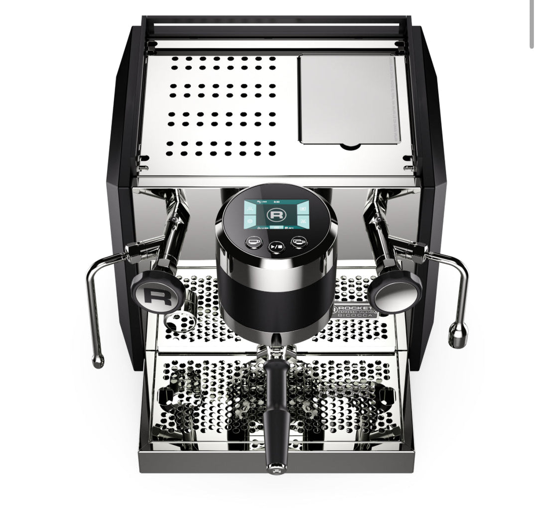 Rocket Bicocca Schwarz Seitenansicht – Coffee Coaching Club 6