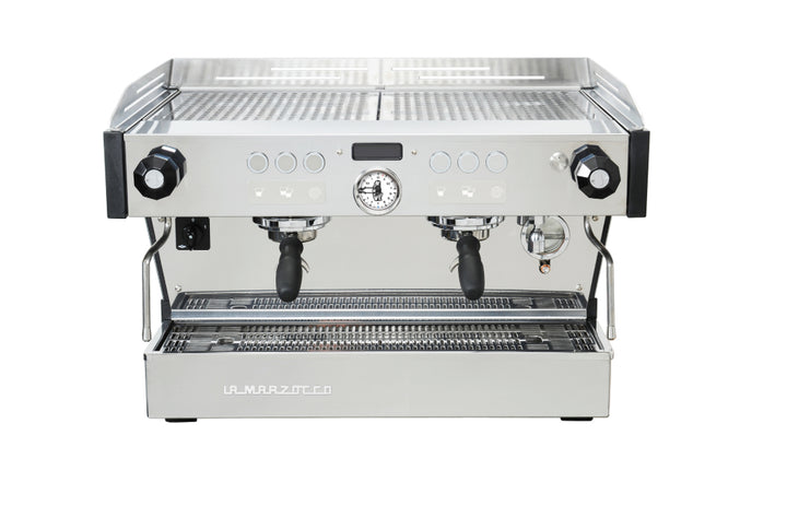 La Marzocco Linea PB X AV 2 grupos – vista lateral – Coffee Coaching Club 2