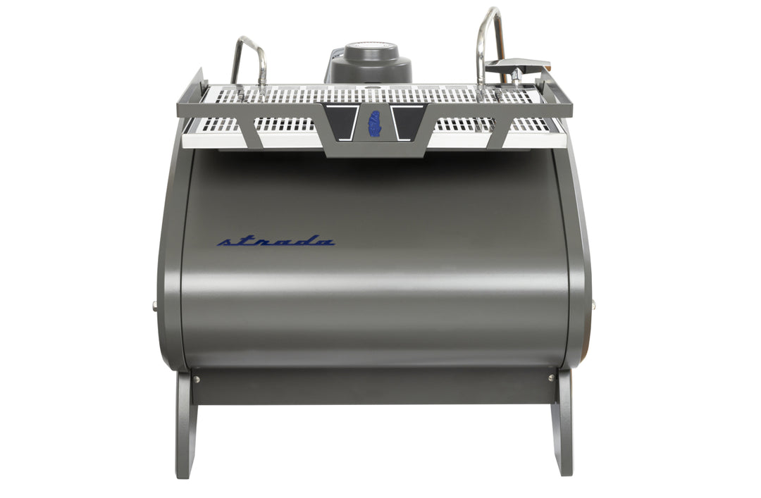 La Marzocco Strada X 1-group – detail view of the brew group head – Coffee Coaching Club 2