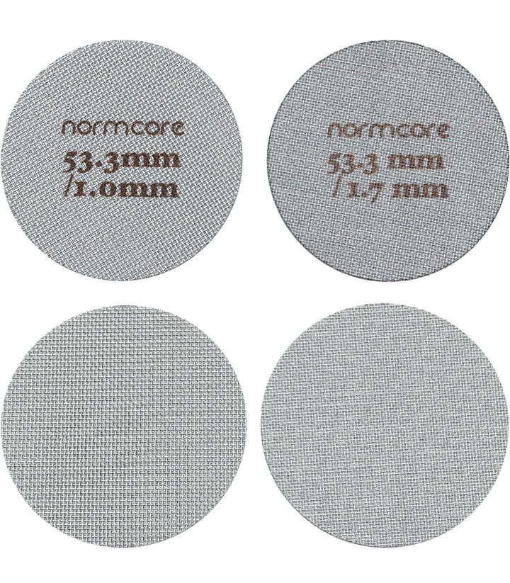 Normcore Puck Screen 53.3 mm in 1,7 und 1,0 mm – Coffee Coaching Club 2