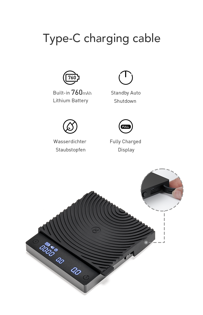 Timemore Black Mirror Basic Mini Kaffeewaage - Coffee Coaching Club