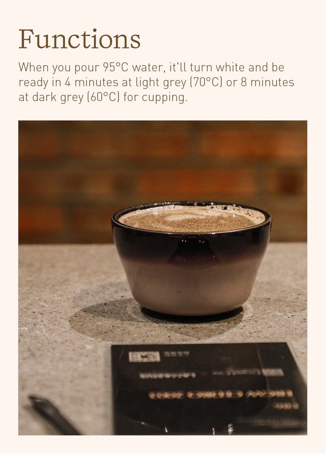 Loveramics Modern Color Changing Cupping Bowl - 200 ml - Coffee Coaching Club