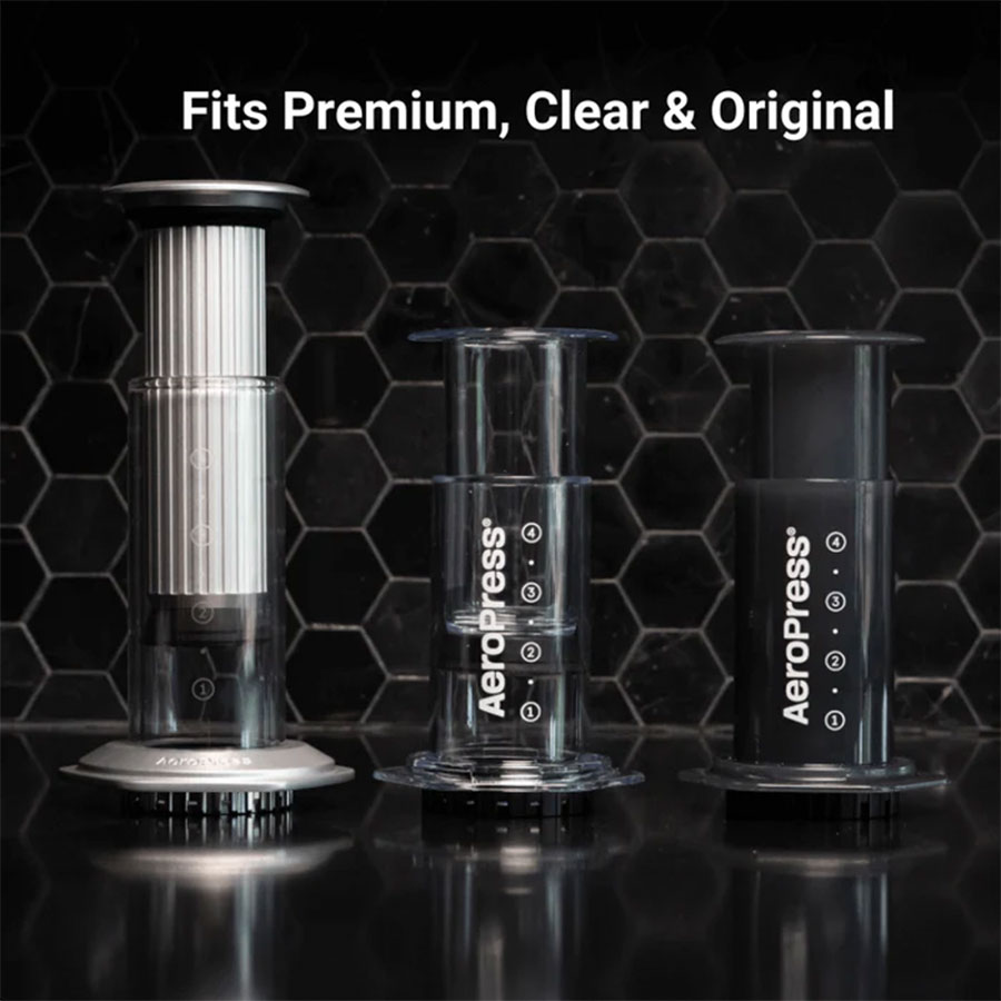 AeroPress Premium Coffee Maker aus Glas und Edelstahl – ein handgefertigtes Meisterwerk - Coffee Coaching Club