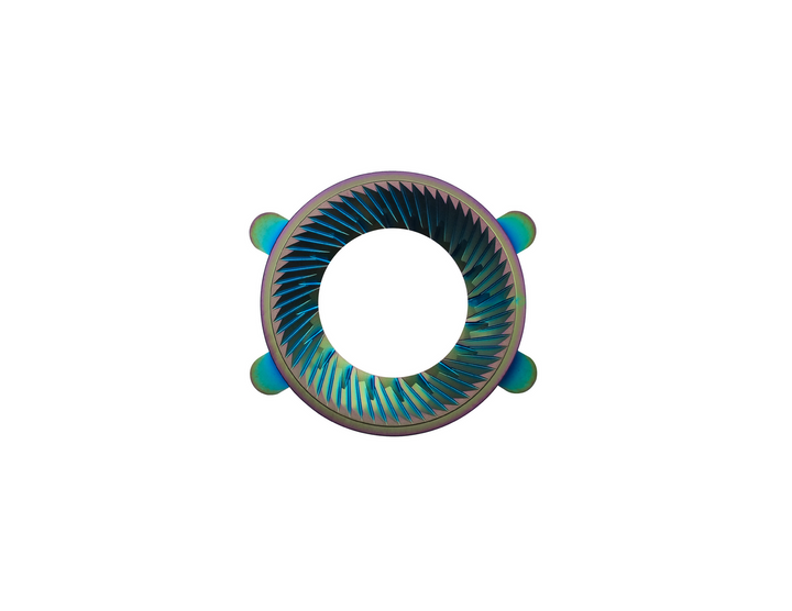 Varia VS6 Hypernova Iridescent Titanium 58 mm Flachscheiben – Coffee Coaching Club 1