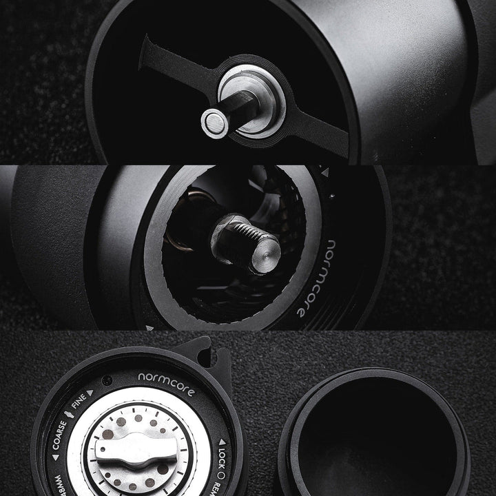 Normcore moulin manuel V2, meule Contemporary 44 mm - Coffee Coaching Club