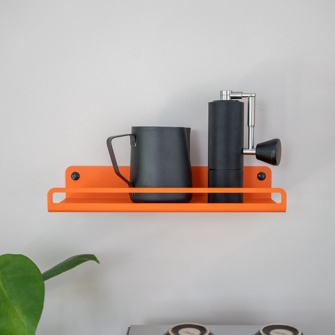 Flate - Barista wall shelf for coffee beans and barista accessories - Coffee Coaching Club GmbH