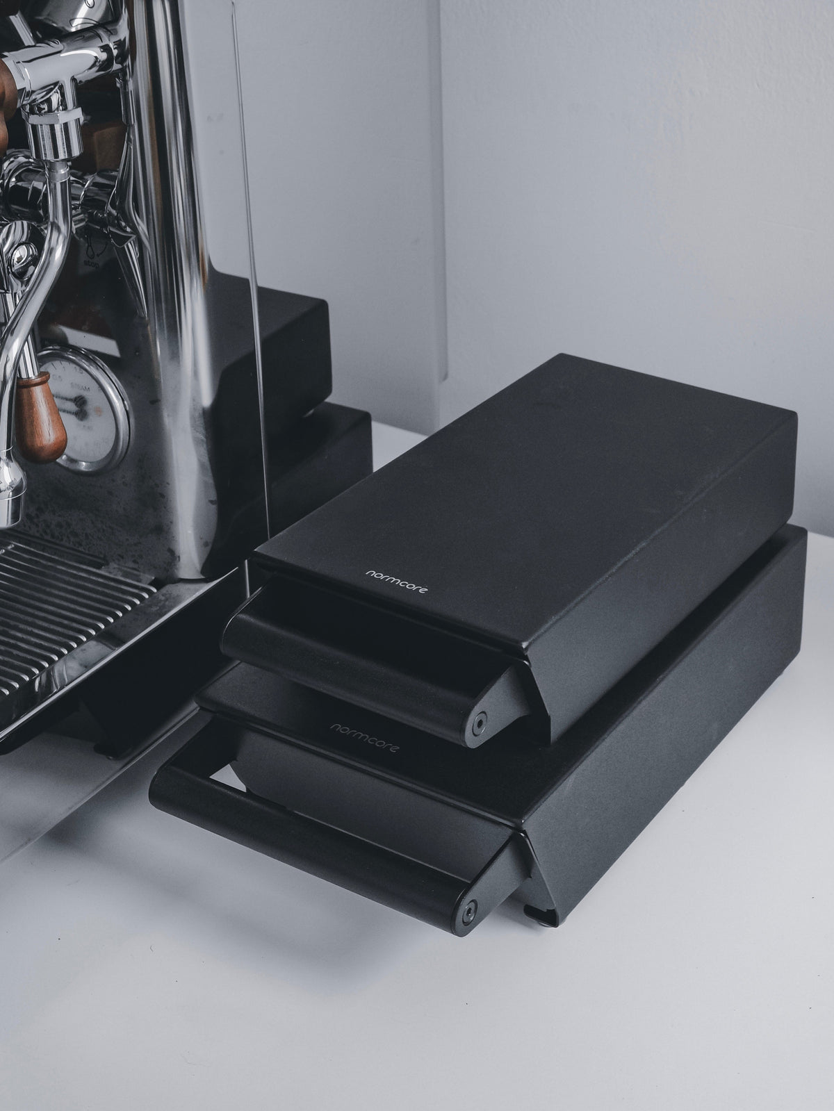 Normcore Knock Box Schublade Schwarz – Coffee Coaching Club 2