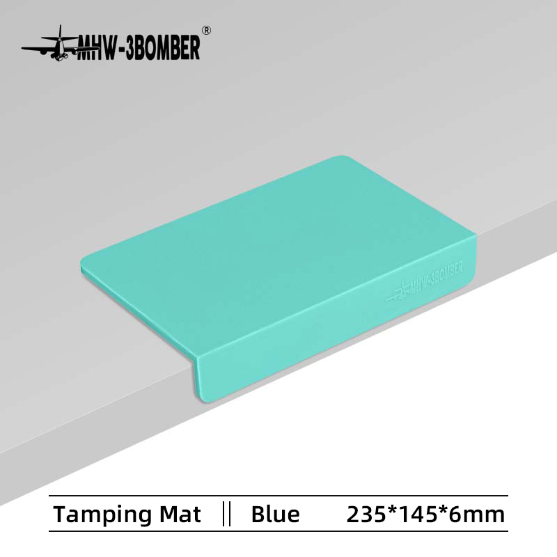 MHW-3BOMBER tamper mat turquoise - Coffee Coaching Club