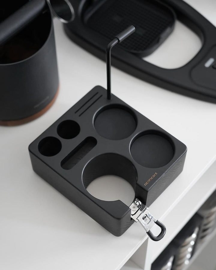 Normcore Compact Tamping Station, detail view – Coffee Coaching Club 11