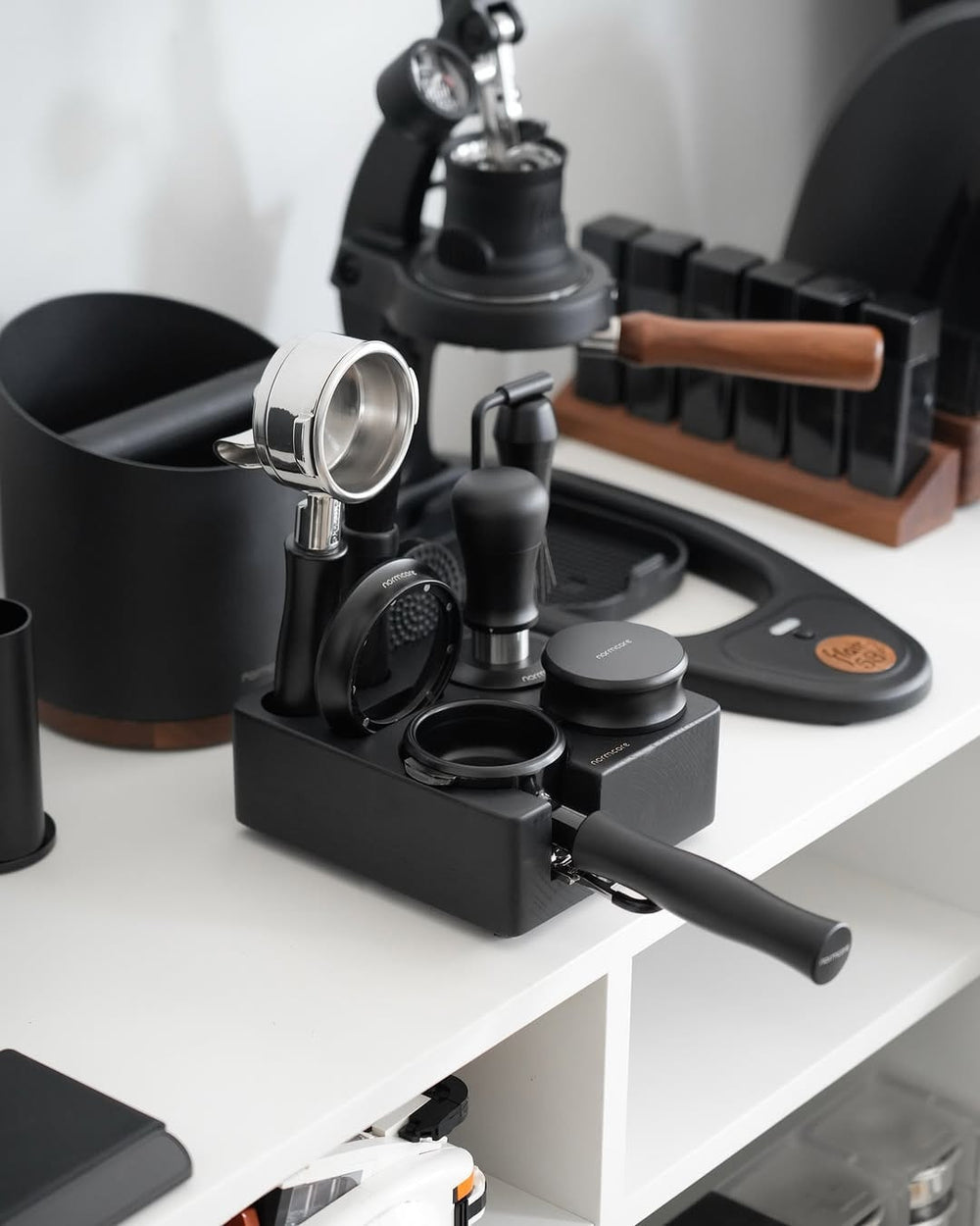 Normcore Compact Tamping Station, non-slip silicone base – Coffee Coaching Club 7