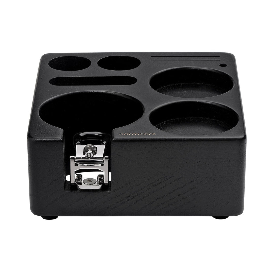 Normcore Compact Tamping Station, puck screen slots – Coffee Coaching Club 3