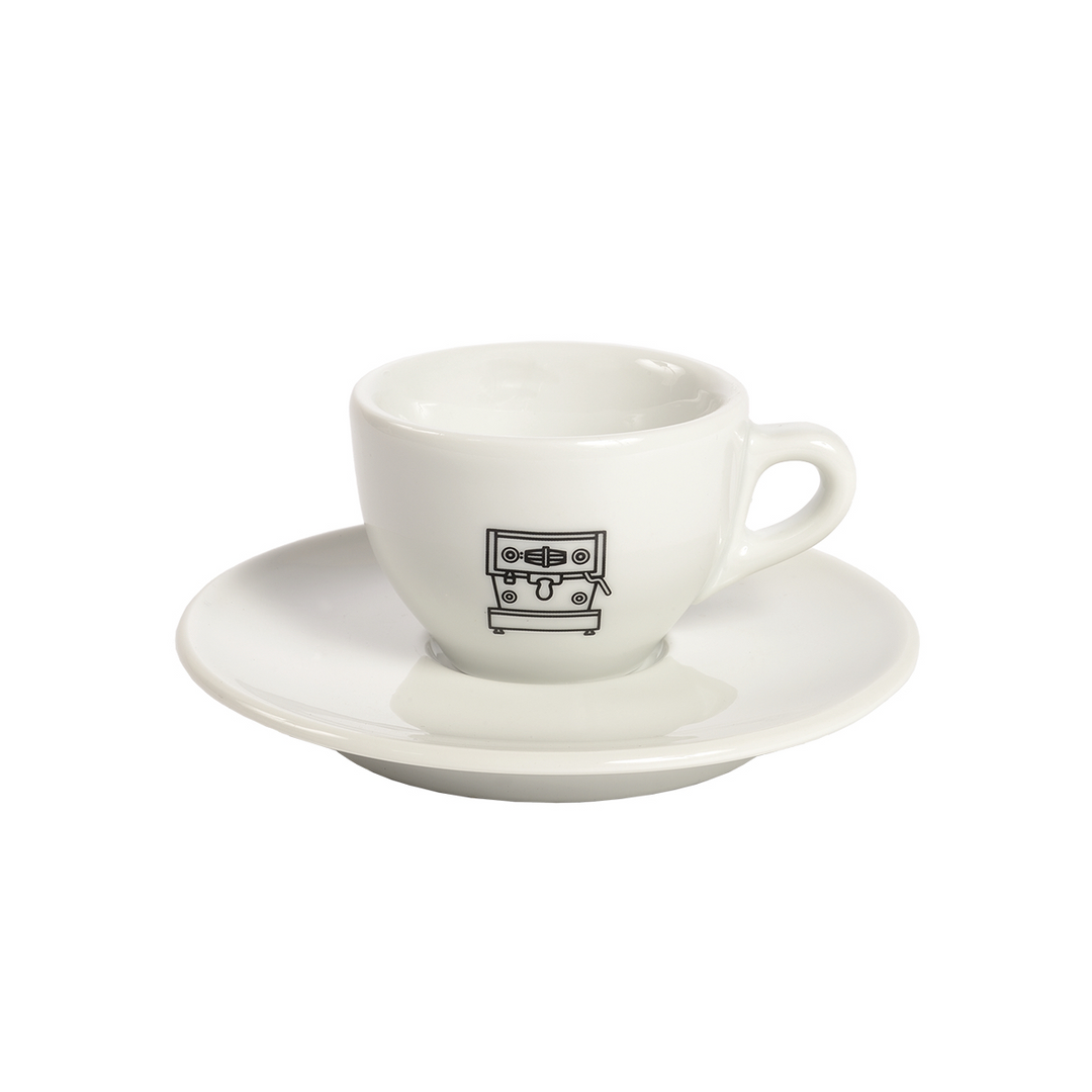 La Marzocco set de tasses espresso Linea Mini 6 pièces blanc – Coffee Coaching Club 1