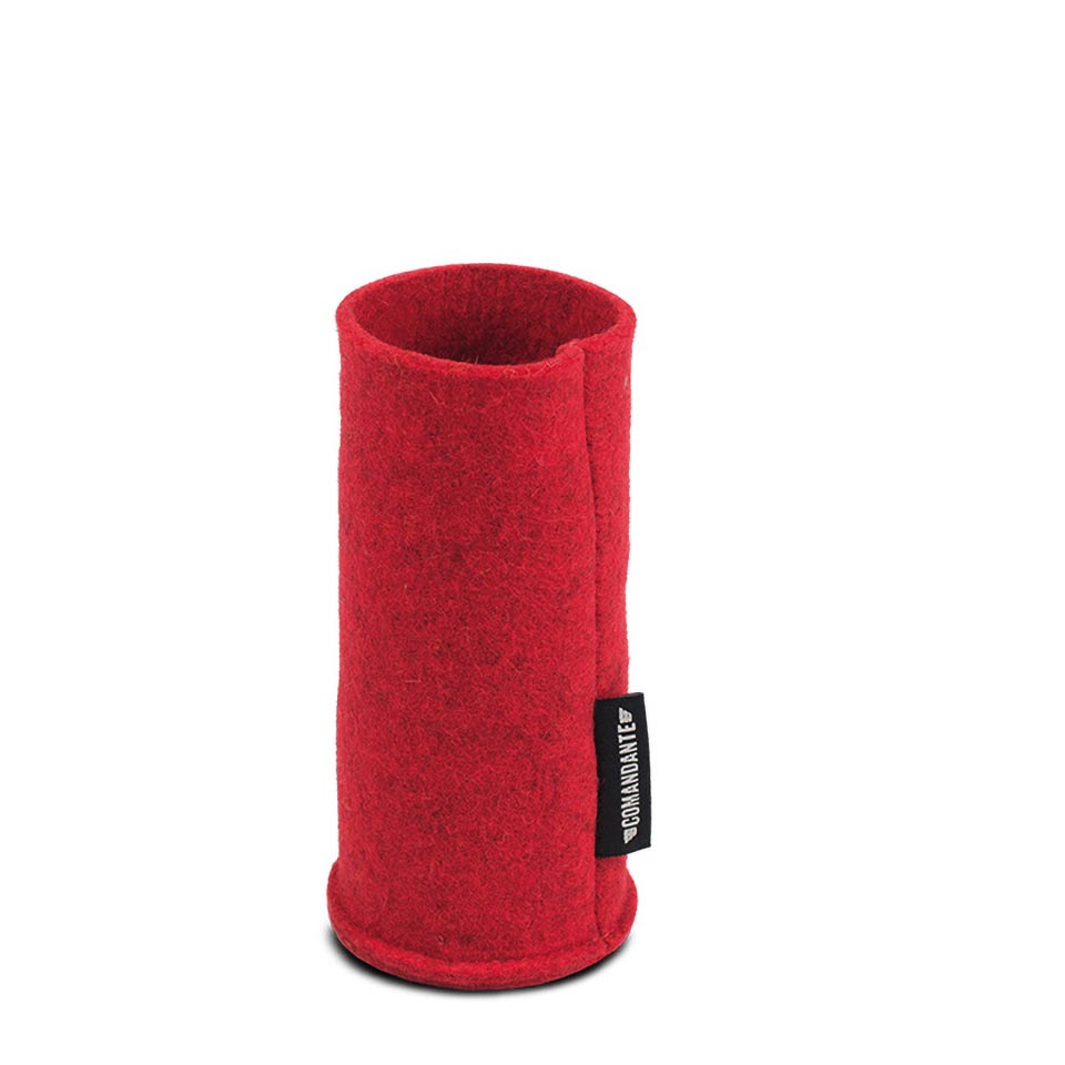 Comandante C40 Funda de Fieltro TOMATE - Coffee Coaching Club