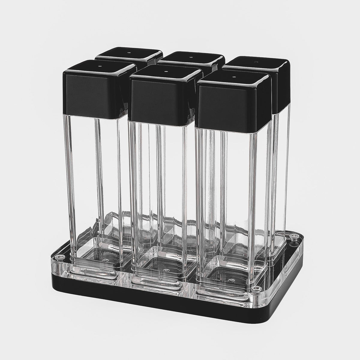 Normcore bean tubes set of 6 polycarbonate with stand – Coffee Coaching Club 1