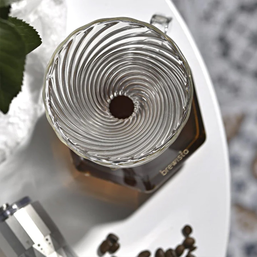 Brewista Tornado Duo Double Wall Glass Dripper Tamanho 1 - Coffee Coaching Club