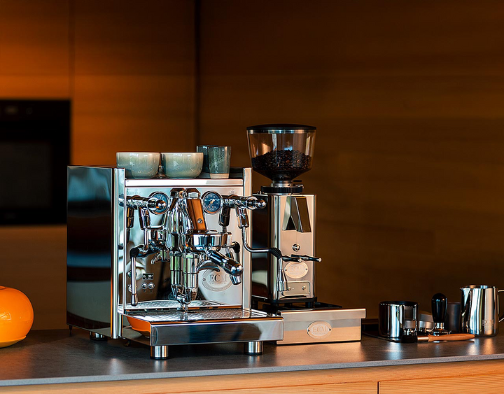 ECM Technika VI E61 brew group – detail – Coffee Coaching Club 2