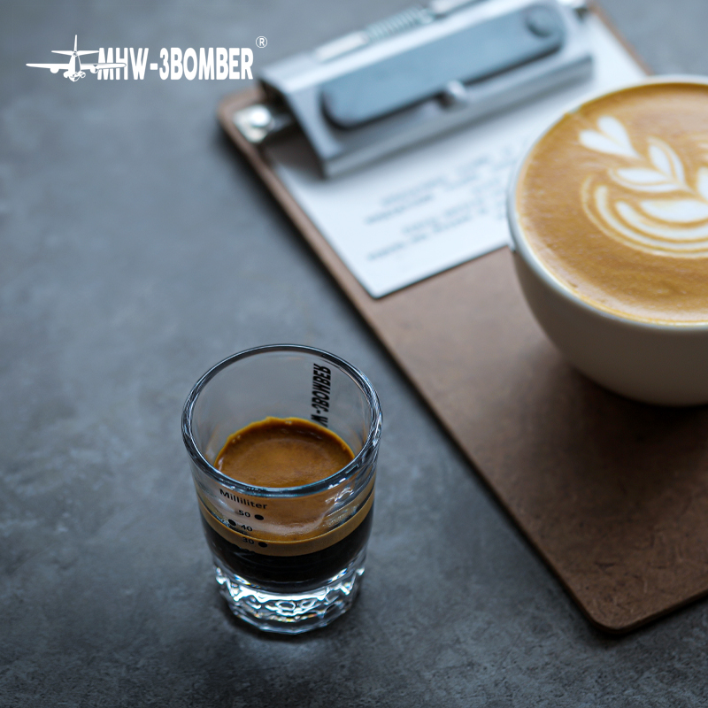 MHW-3BOMBER round espresso shot glass 50 ml – Coffee Coaching Club