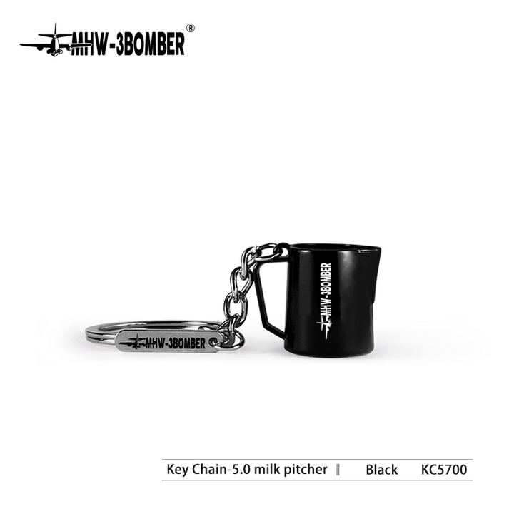 MHW-3BOMBER milk pitcher 5.0 keychain – Coffee Coaching Club