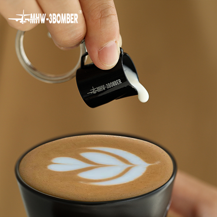 MHW-3BOMBER milk pitcher 5.0 keychain – Coffee Coaching Club