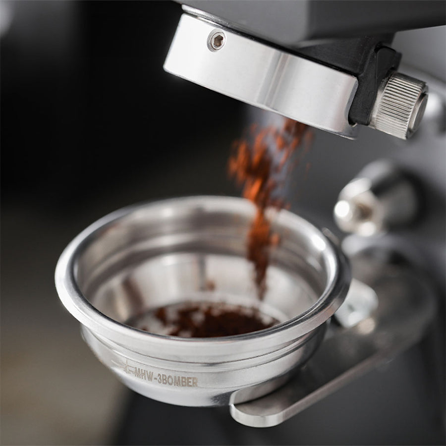 MHW-3BOMBER BEP precision filter basket 58 mm 18 g – Coffee Coaching Club