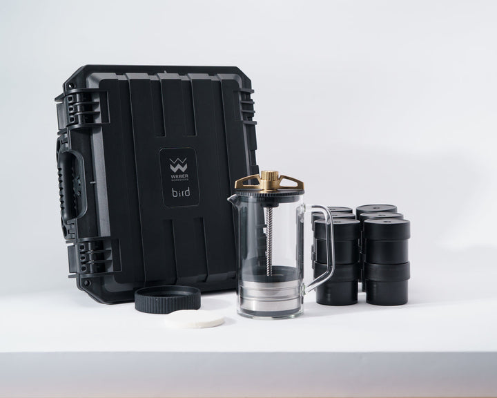 Weber Workshops BIRD Travel Case Hartschalenkoffer – Coffee Coaching Club 2