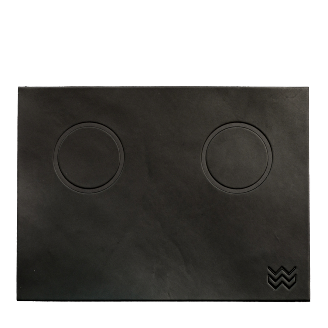 Weber Workshops Leder-Tampingmatte Schwarz – Coffee Coaching Club 2