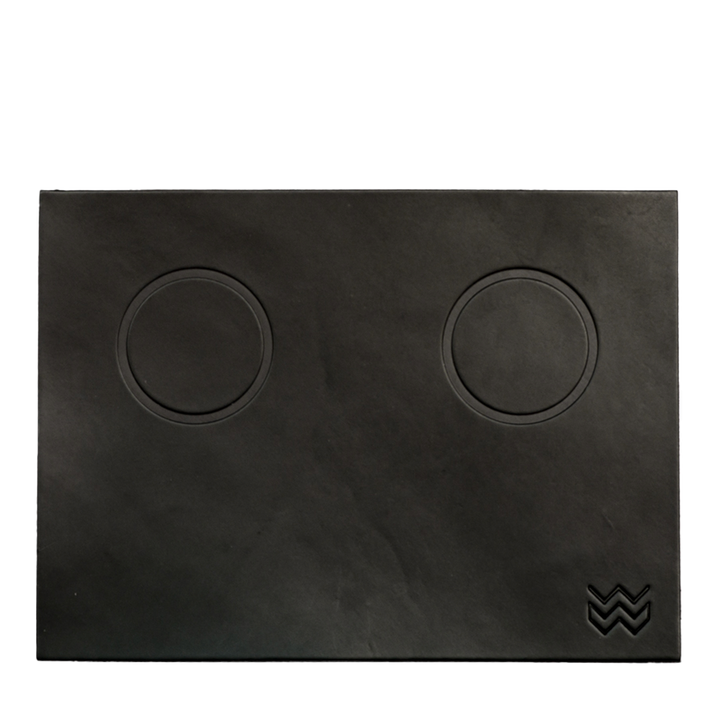 Weber Workshops Leder-Tampingmatte Schwarz – Coffee Coaching Club 2