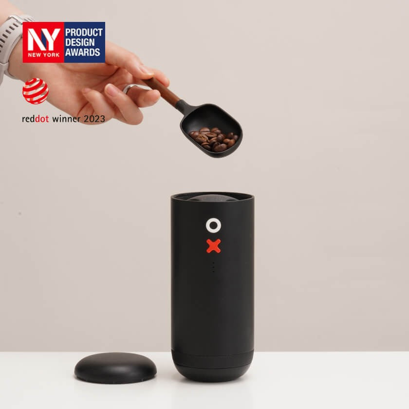 NUTTII OX LITE – Kompakte elektrische Kaffeemühle – Coffee Coaching Club