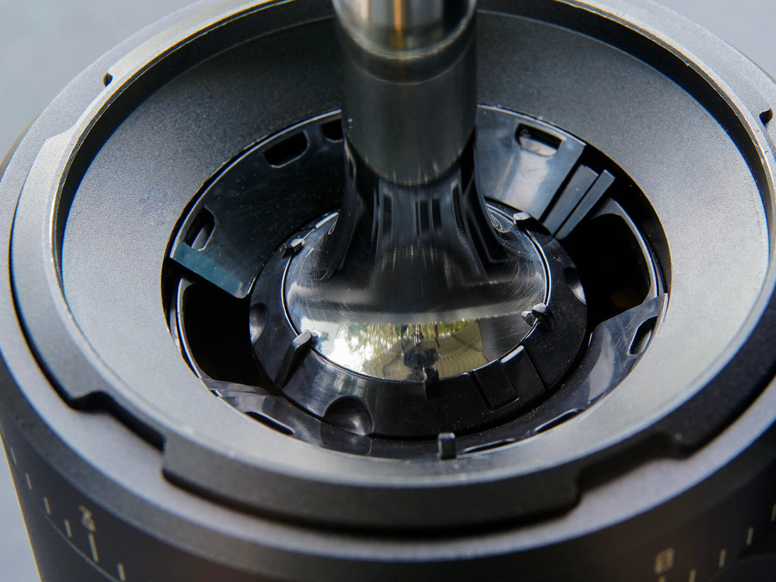 Weber Workshops Bean Feeder einstellbare Öffnungen – Coffee Coaching Club 2