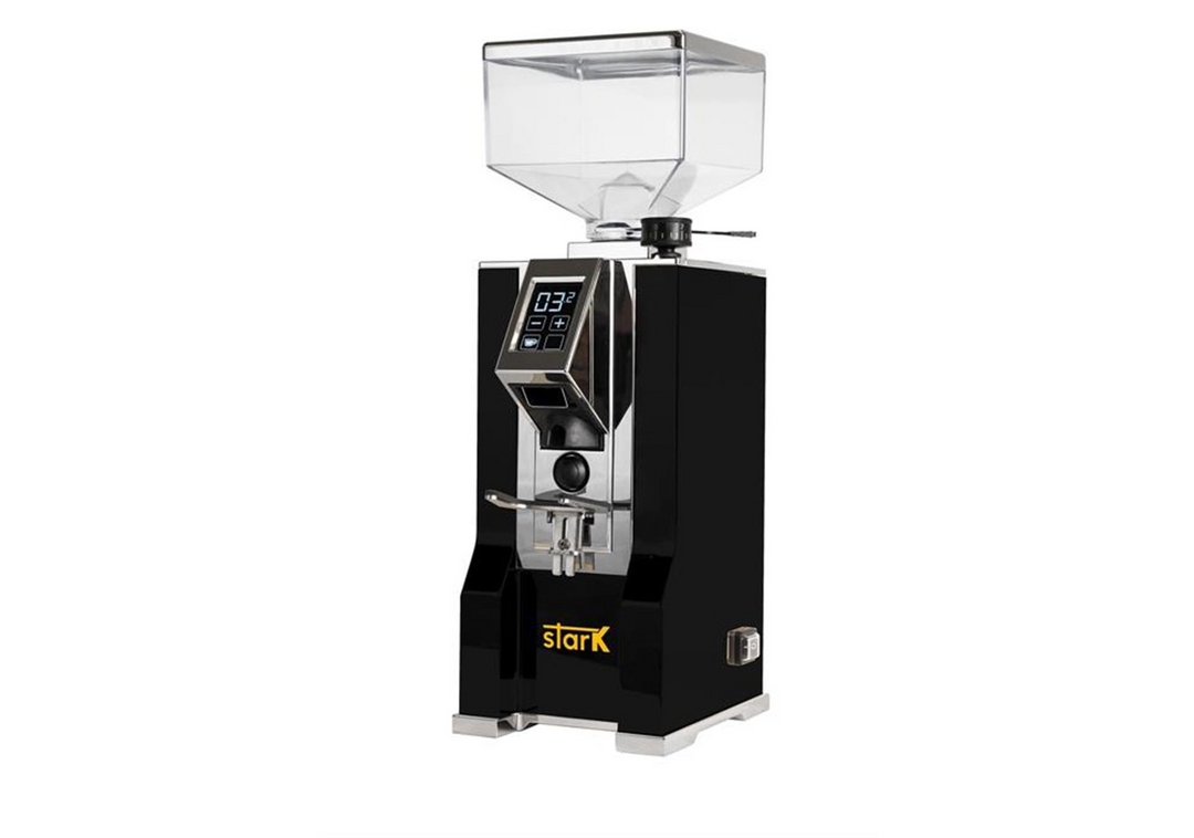 Eureka Mignon Oro Stark 16CR Schwarz Matt/Chrom – Espressomühle – Coffee Coaching Club