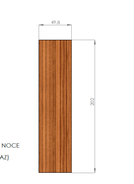 Eureka wood panel (walnut) for the Specialita 18WD, set of 2 - Coffee Coaching Club