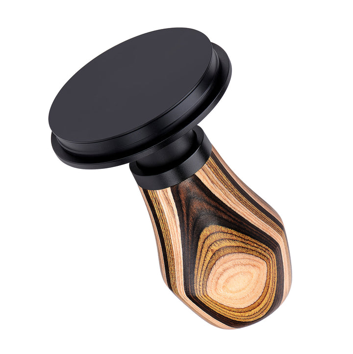 Normcore Tamper Patterned Wood Dark PVD Surface – Coffee Coaching Club 3