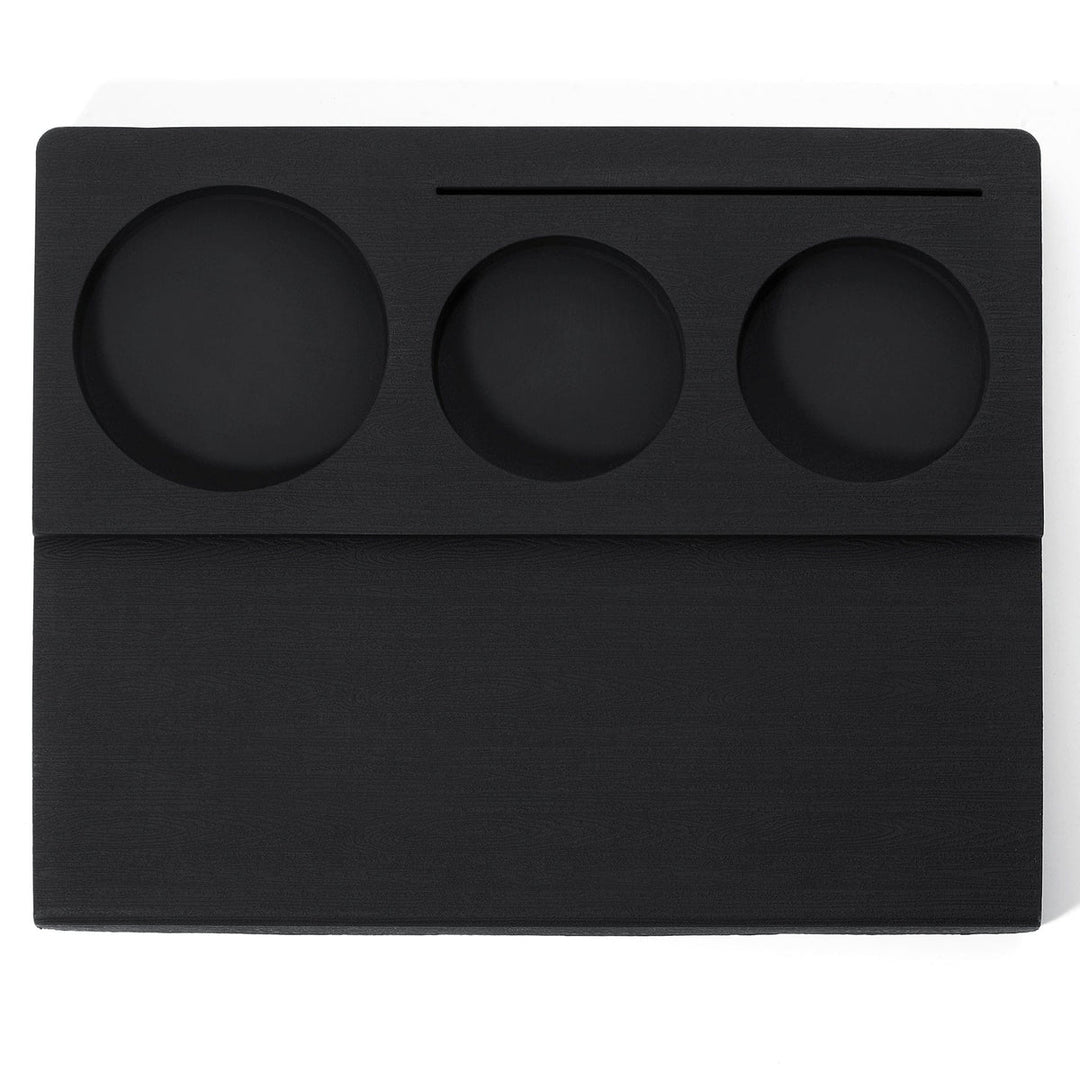Normcore Corner Tamping Mat at the Table Edge – Coffee Coaching Club 2