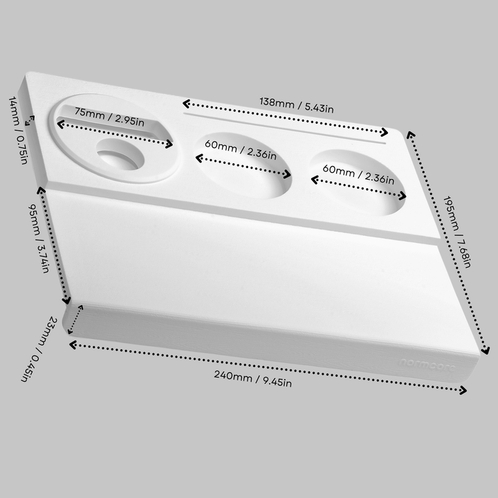 Normcore Corner Tamping Mat Detail View – Coffee Coaching Club 6