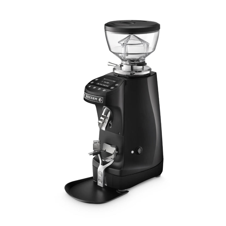 Mazzer Mini G GBW en noir – moulin à espresso grind-by-weight avec meules 64mm - Coffee Coaching Club