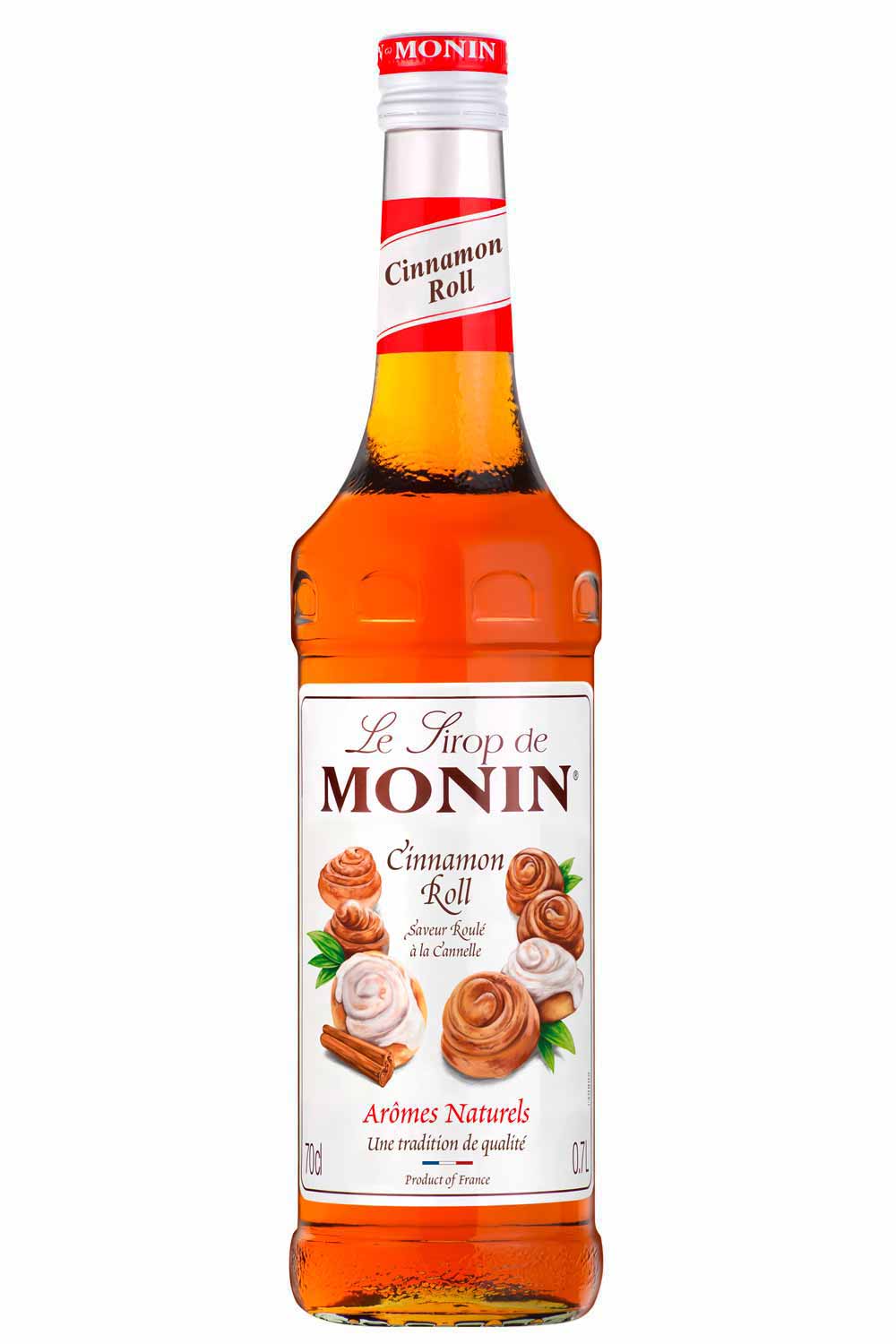 MONIN Sirope Cinnamon Roll 700 ml – imagen oficial del producto de monin.ch