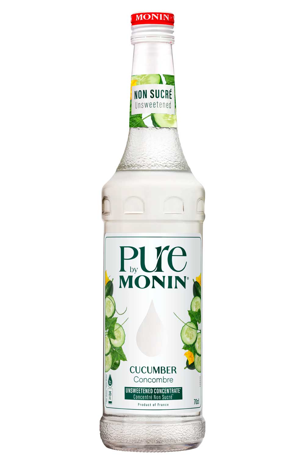 PURE by MONIN Cucumber – Sugar-Free Cucumber Concentrate for Water &amp; Drinks - Coffee Coaching Club