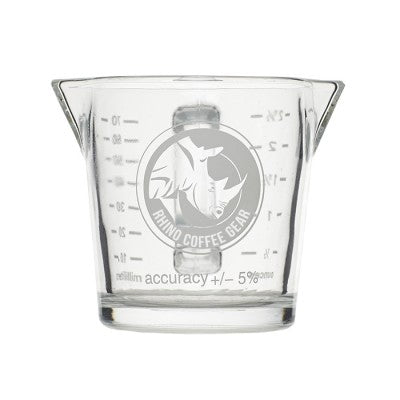 Rhino Shotglas mit Doppelauslauf - Coffee Coaching Club