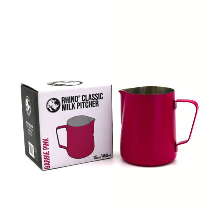 Rhino Classic Milchkännchen Barbie Pink 450 ml – Coffee Coaching Club 2