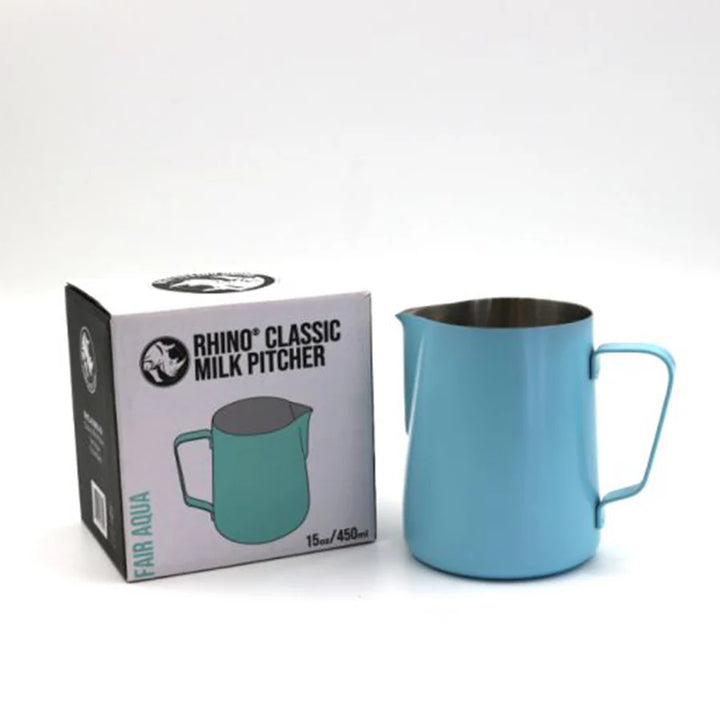 Rhino Classic Milchkännchen Fair Aqua 450 ml – Coffee Coaching Club 3