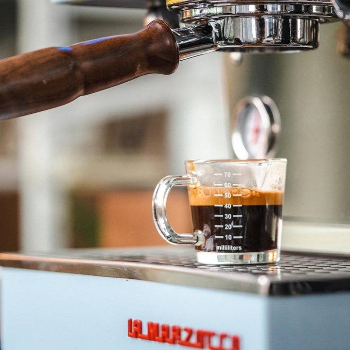 Rhino Shotglas mit Doppelauslauf - Coffee Coaching Club